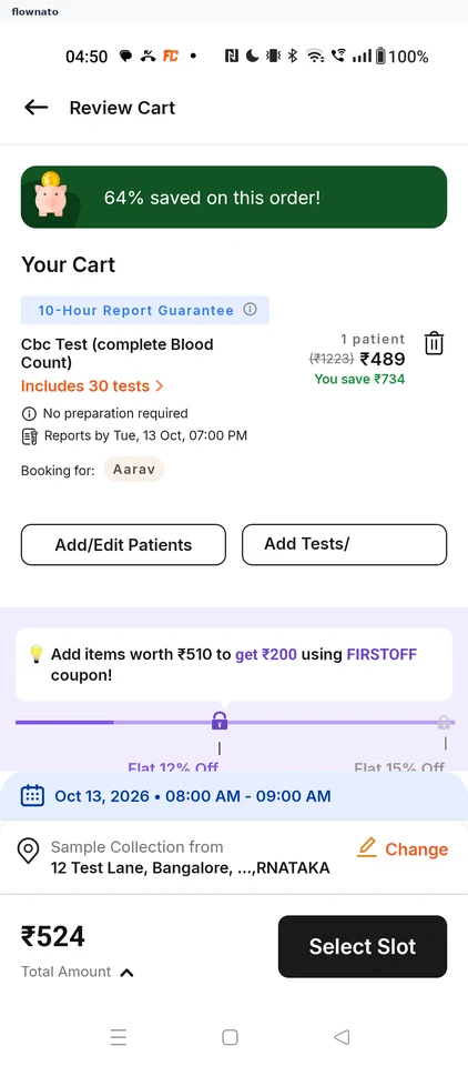 Apollo 247: Review cart