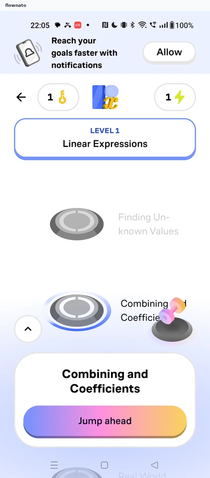 Brilliant: Course page