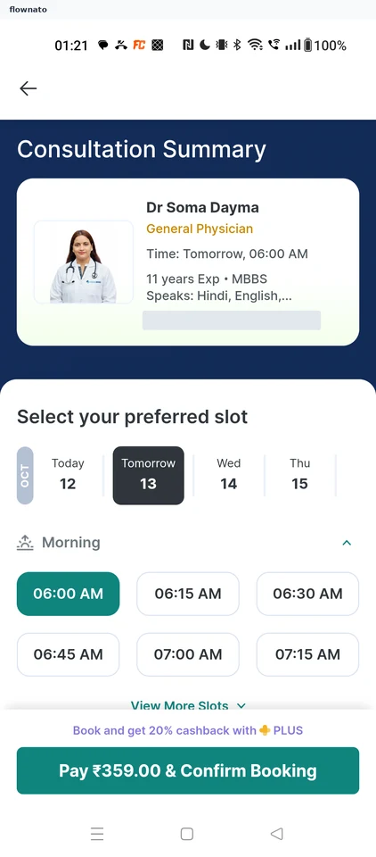 PharmEasy: Pick another time