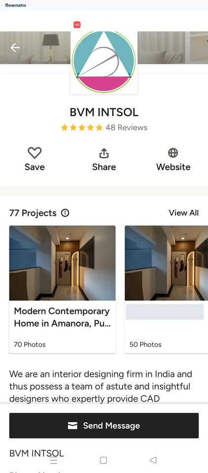 Houzz: Pro profile