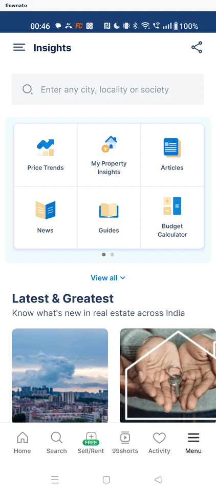 99acres: Insights hub