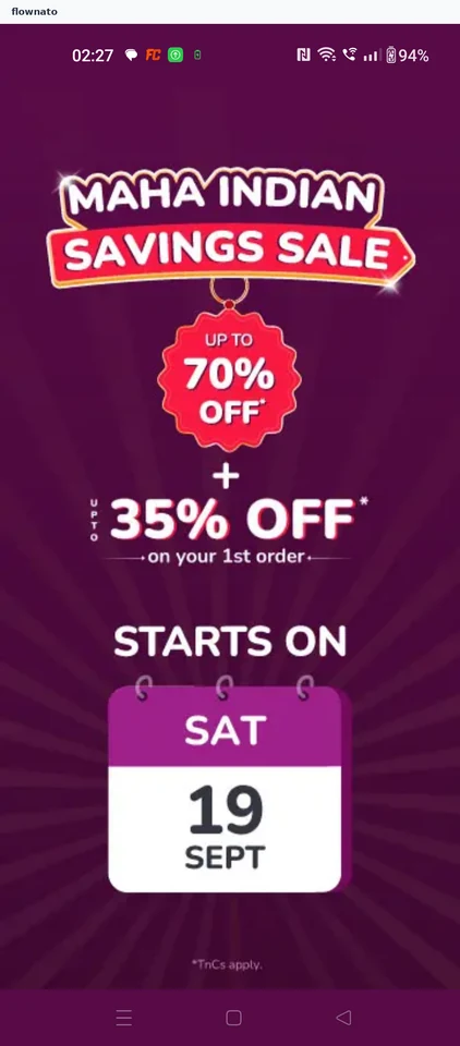 Meesho: Sale announcement