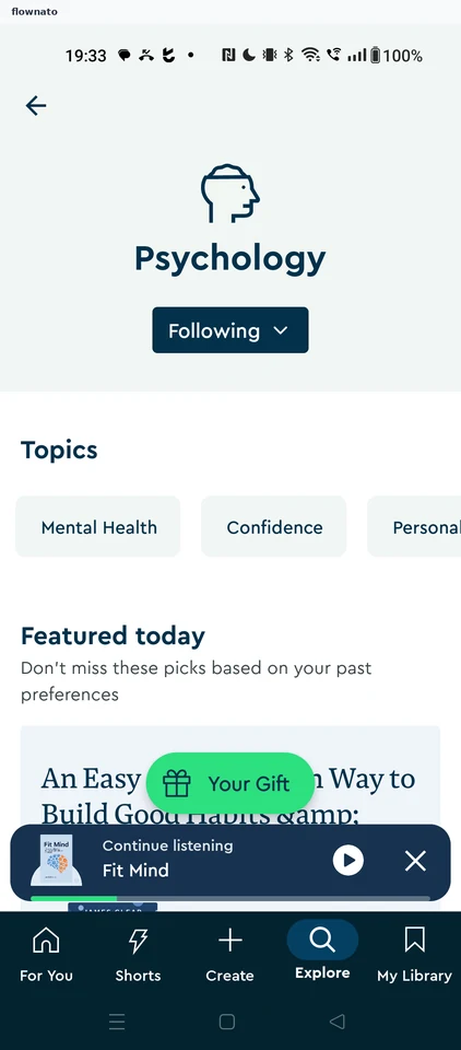 Blinkist: Category
