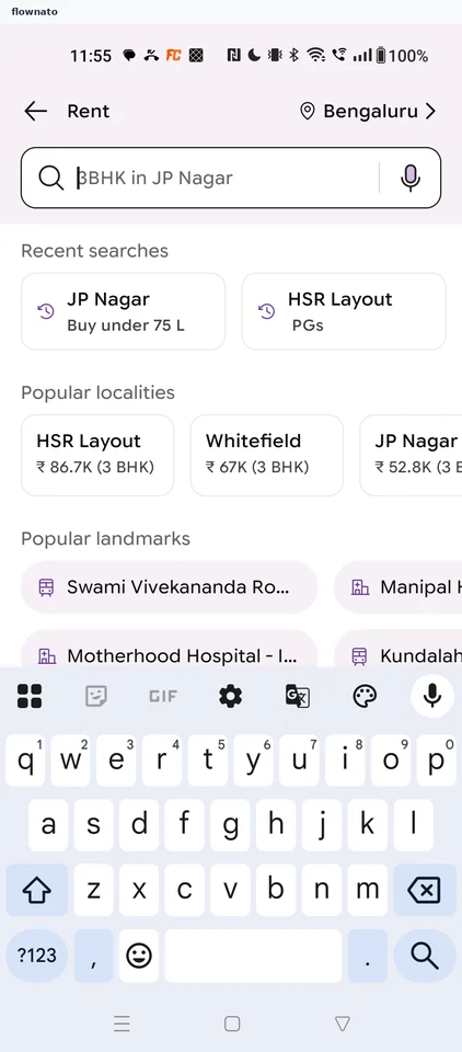 Housing: Choose a locality