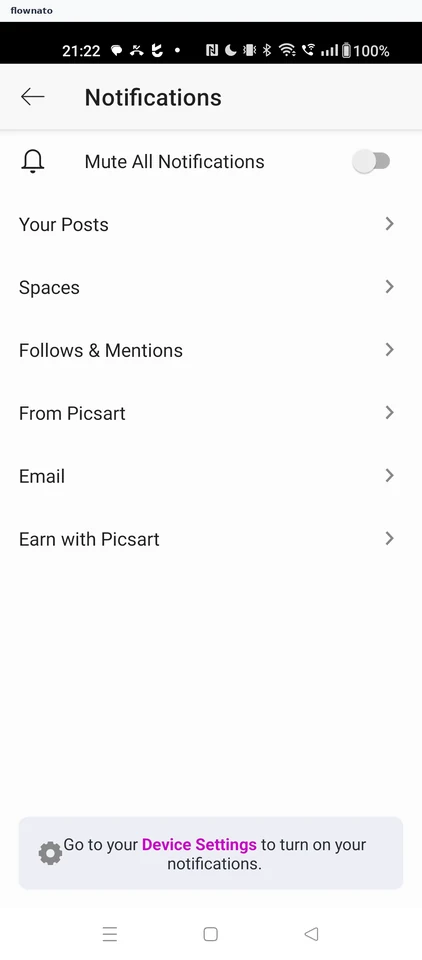 Picsart: Notifications