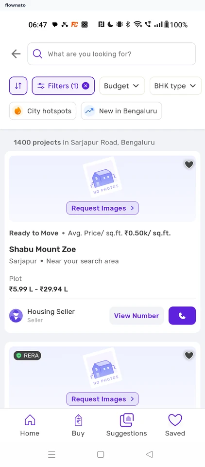 Housing: Cheapest first