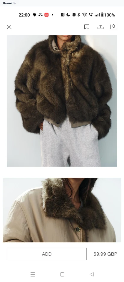 ZARA: Product detail