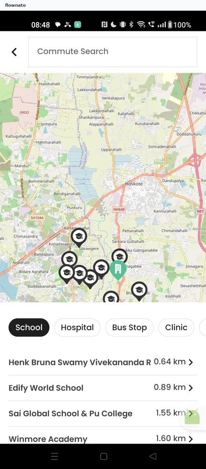 Squareyards: Nearby schools