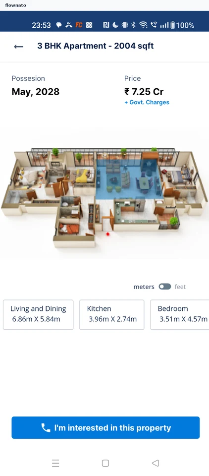 99acres: Floor plan