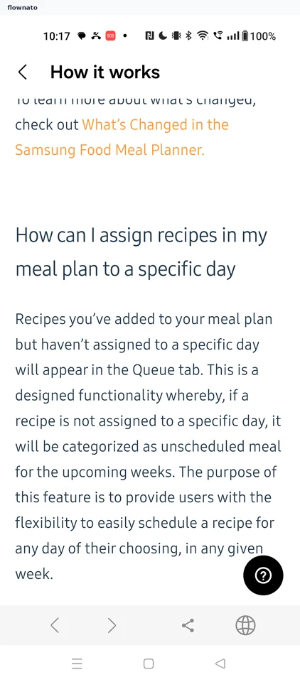 Samsung Food: How it works