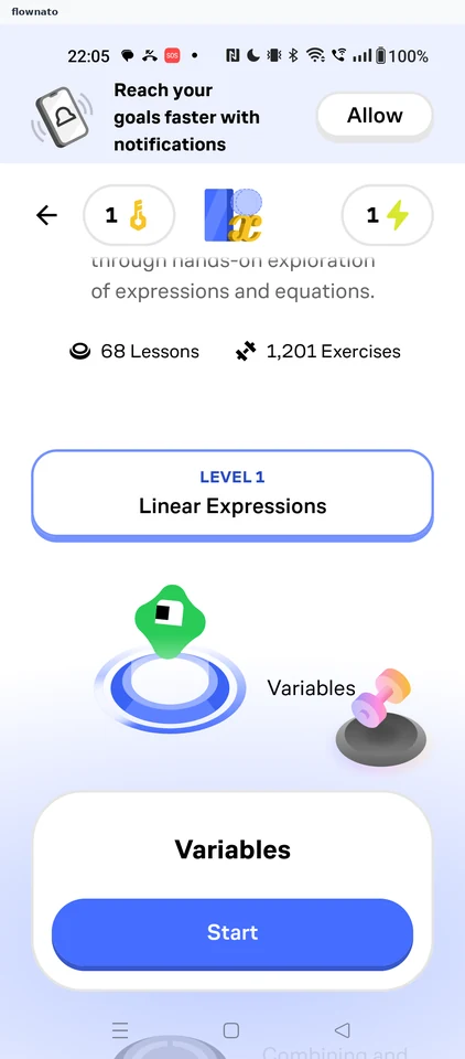 Brilliant: Course page