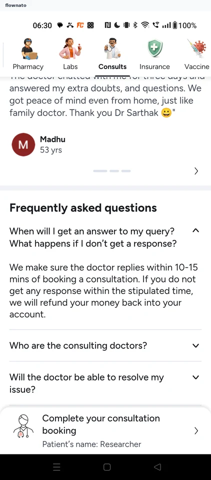 Tata 1mg: Answer expanded