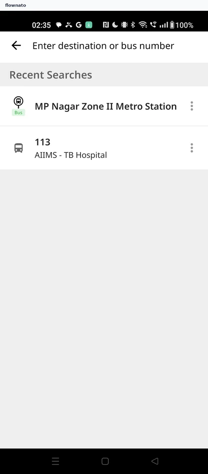 Chalo: Entry removed