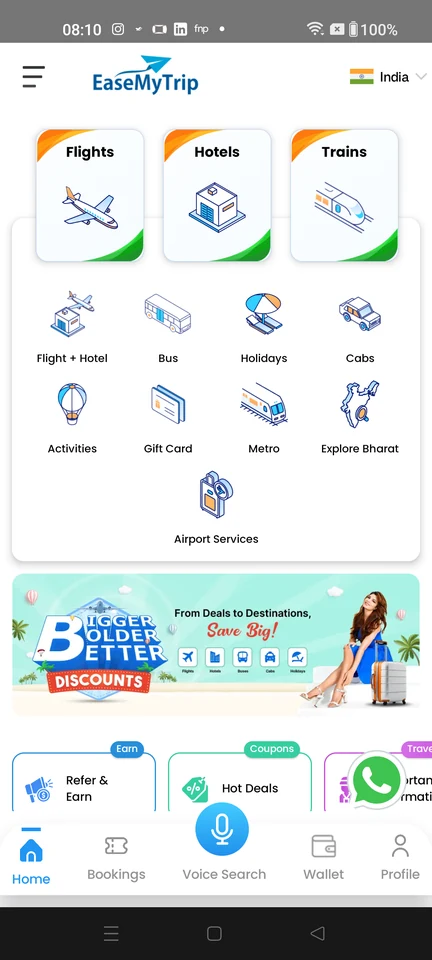 EaseMyTrip: Open Trains