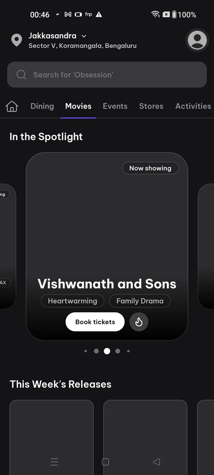 District: Browse now-showing movies
