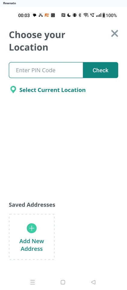 PharmEasy: Choose location