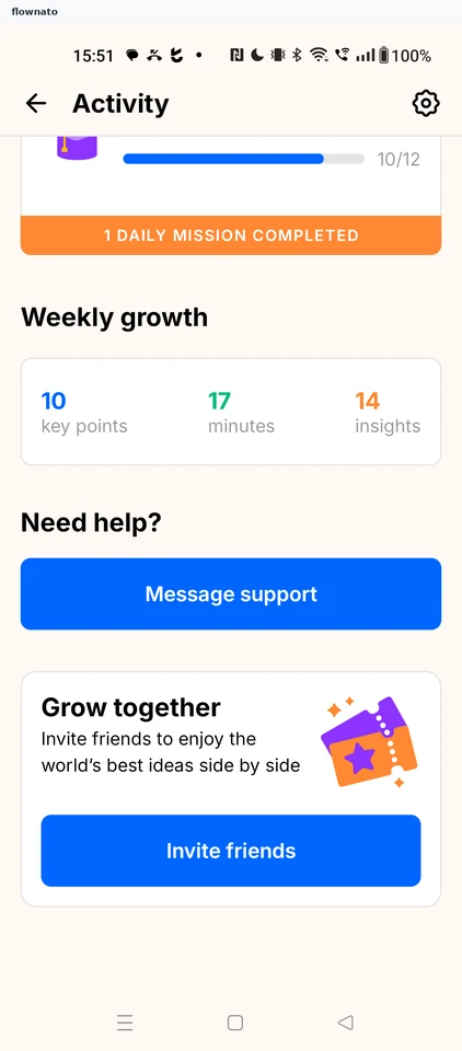 Headway: Activity