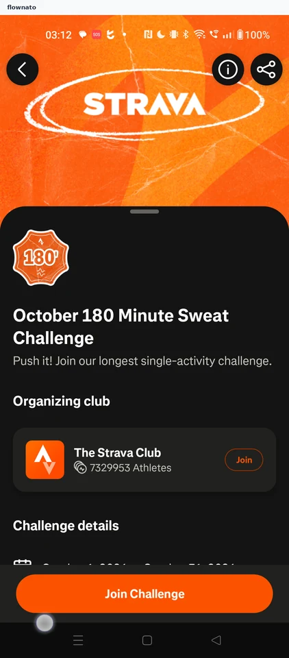 Strava: Challenge details
