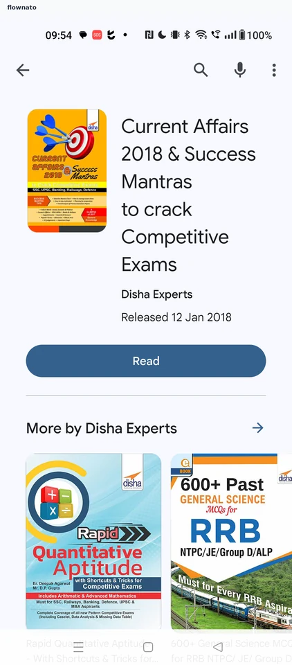 Google Play Books: Book detail