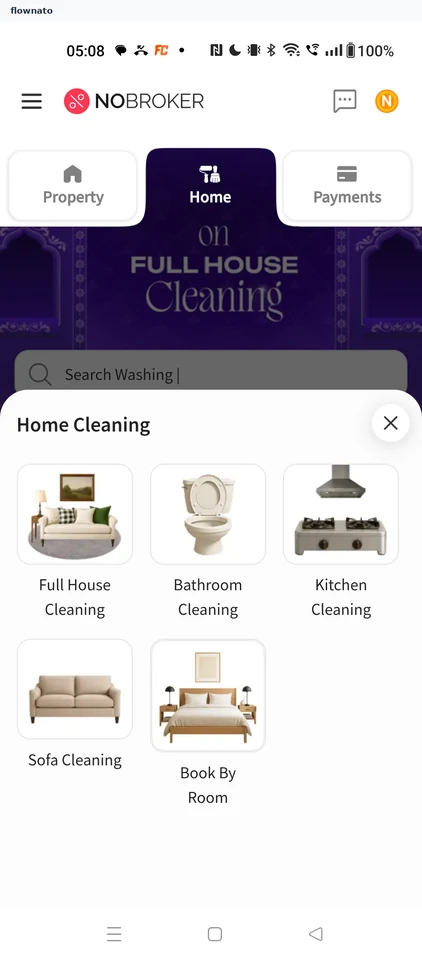 NoBroker: Pick Bathroom Cleaning