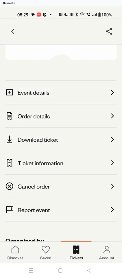 Eventbrite: Ticket