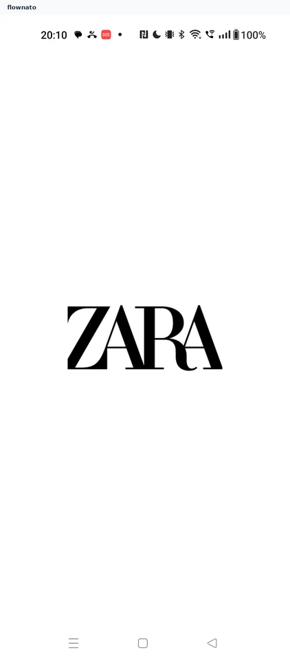 ZARA: Branded launch splash