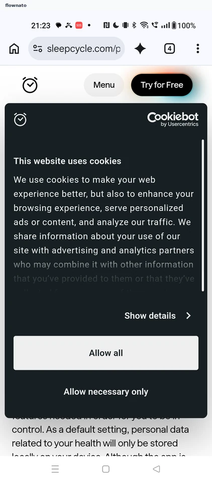 Sleep Cycle: Privacy Policy
