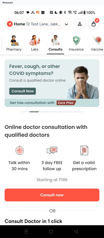 Tata 1mg: Consults hub