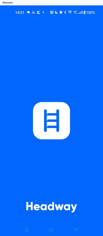 Headway: Launch splash