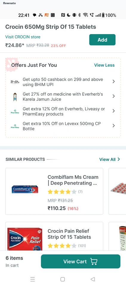 PharmEasy: Offers for you