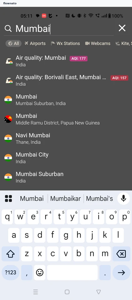 Windy: Search