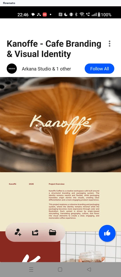 Behance: Project detail