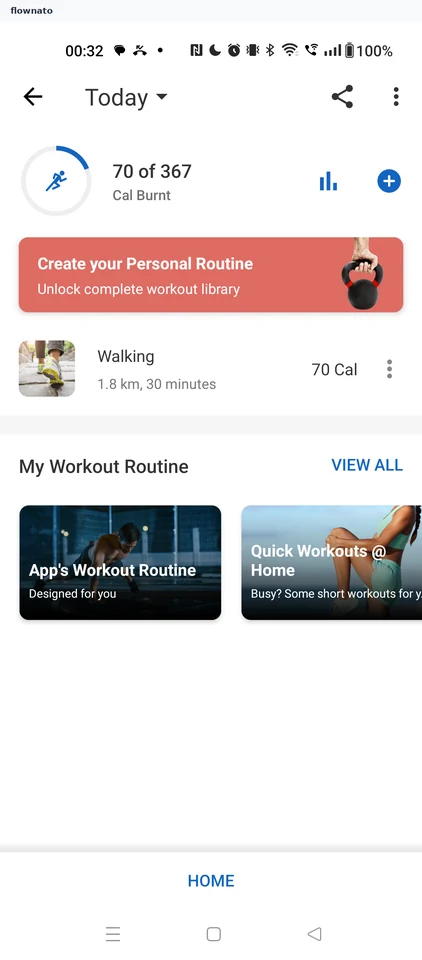 Healthify: Open the stats