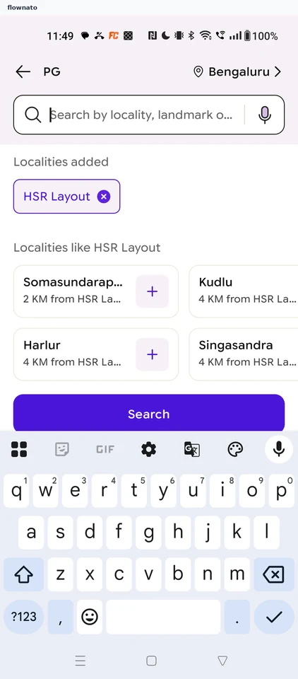 Housing: Locality added