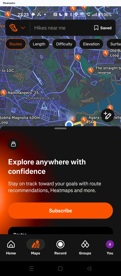 Strava: Maps