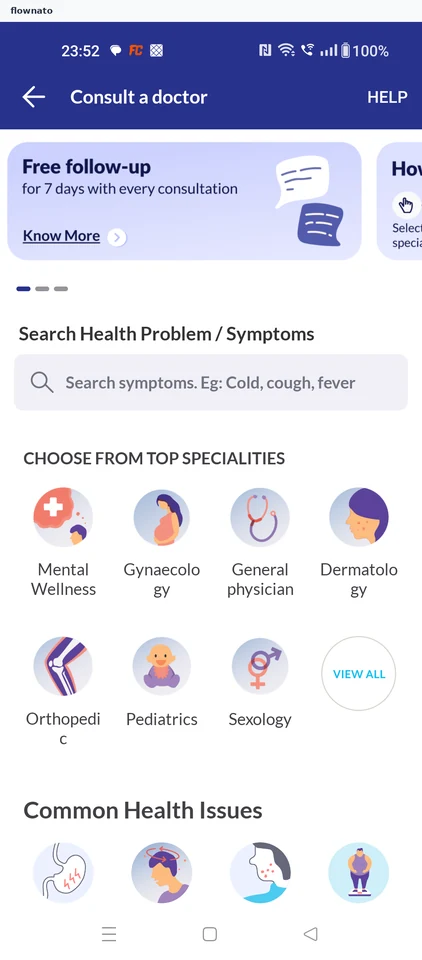 Practo: Choose general physician