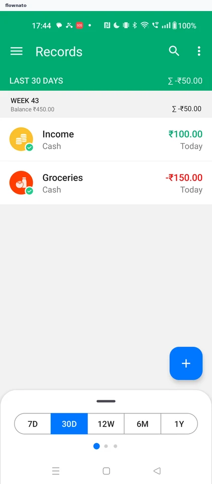 Wallet: Records