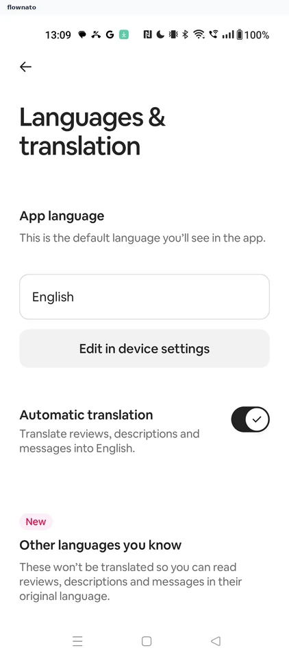 Airbnb: Languages & translation