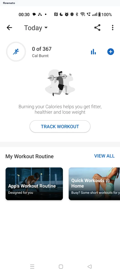 Healthify: Today's workout tracker