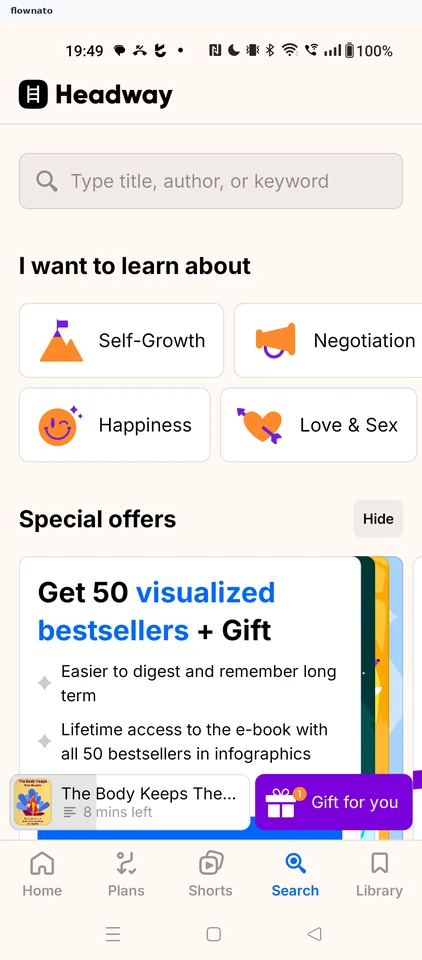 Headway: Search