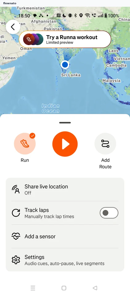 Strava: Activity recorder
