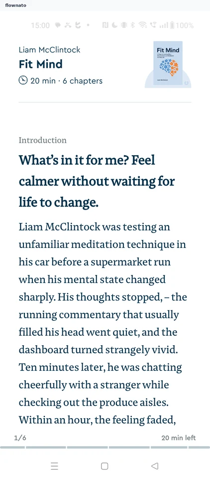Blinkist: Reader