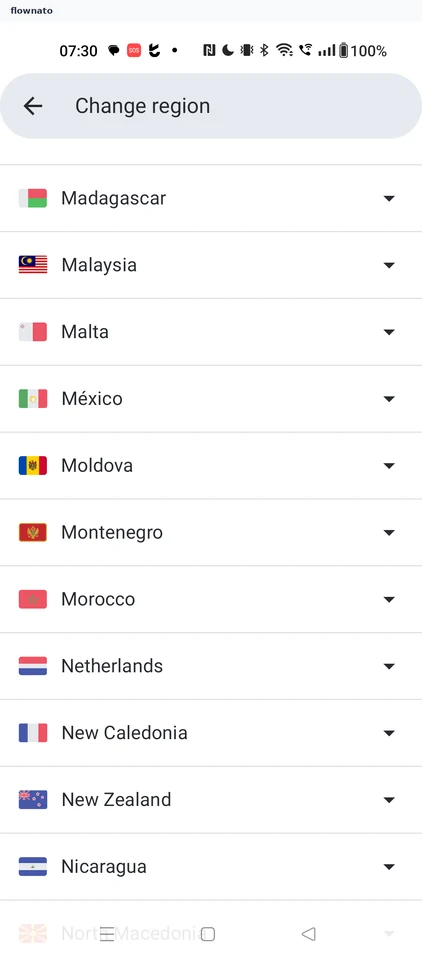 Moovit: Change region