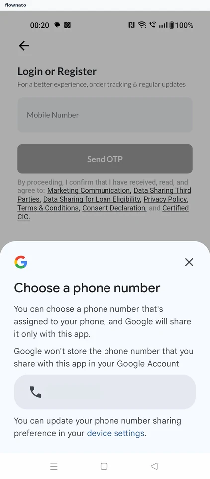 CarDekho: Share the authorized number