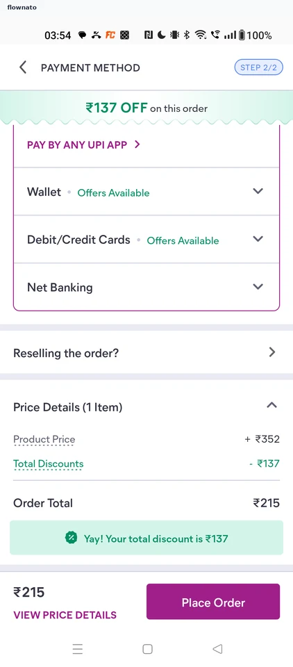 Meesho Payment method