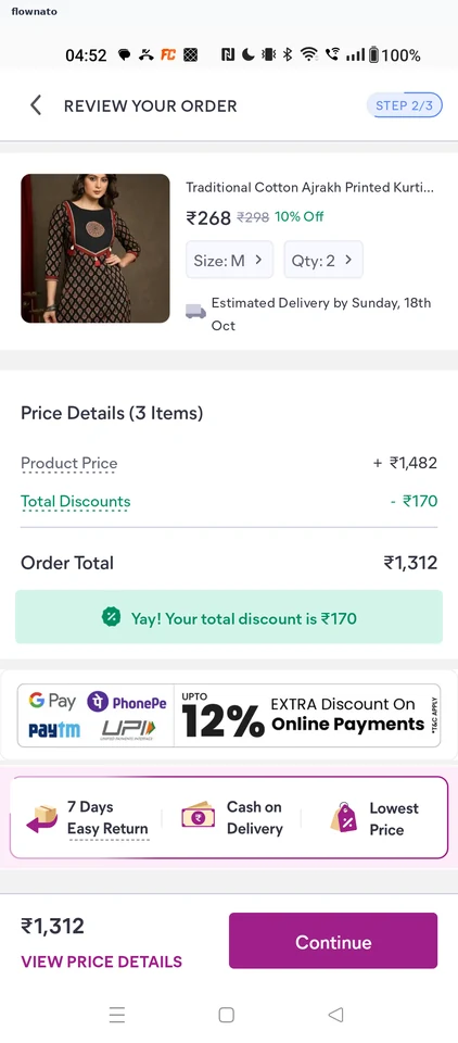 Meesho Order review