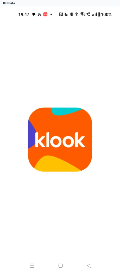 Klook: Branded launch splash