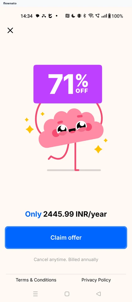 Headway: Discounted subscription offer