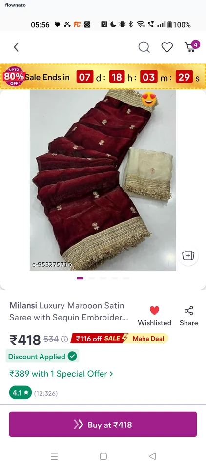 Meesho Product details