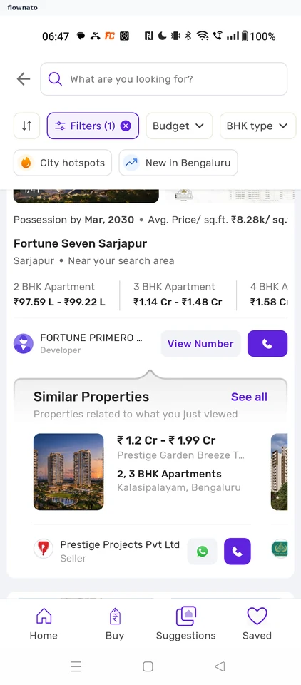 Housing: Results in Relevance order